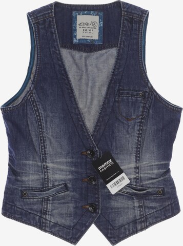 ESPRIT Vest in M in Blue: front