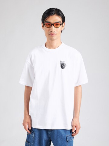T-Shirt '8 BALL' CONVERSE en blanc