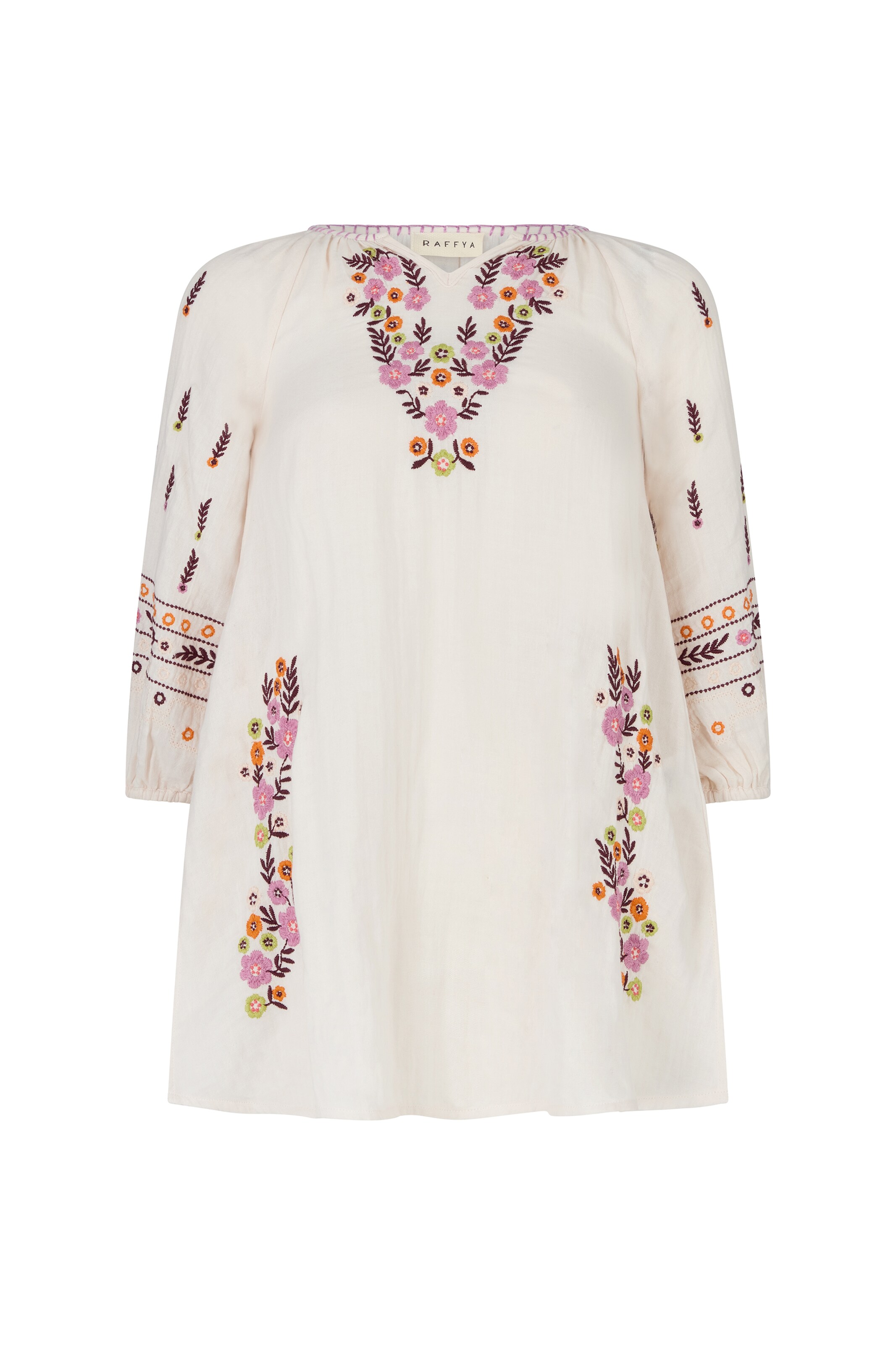 RAFFYA Dress 'Lavender' in Beige: front