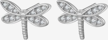 Hey Happiness - Pendientes 'Dragon Whisper' en plata: frente