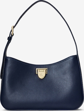 Lauren Ralph Lauren Schoudertas 'FALYNN' in Blauw: voorkant