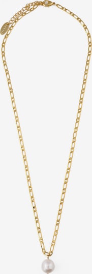Orelia Kette 'Fiagaro' in gold / perlweiß, Produktansicht