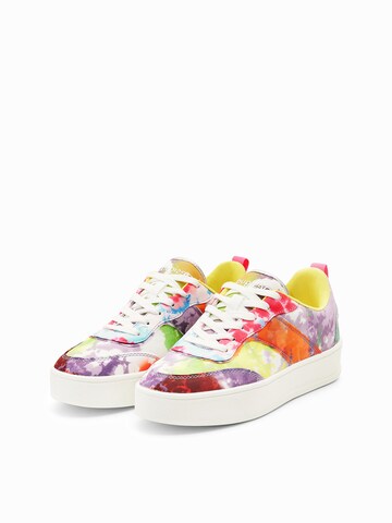 Desigual Låg sneaker i blandade färger