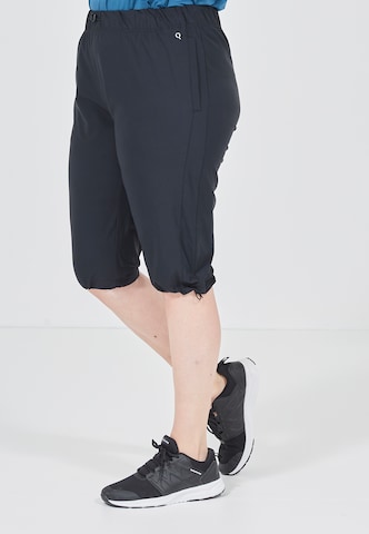 Q by Endurance Tapered Broek 'CARPO' in Zwart: voorkant