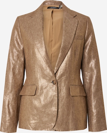 Blazer Lauren Ralph Lauren en bronze : devant