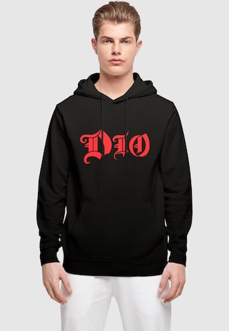 Merchcode Sweatshirt 'Dio' in Black: front