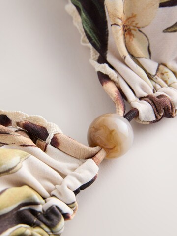 Next Kolmnurk Bikiinitopp, värv pruun