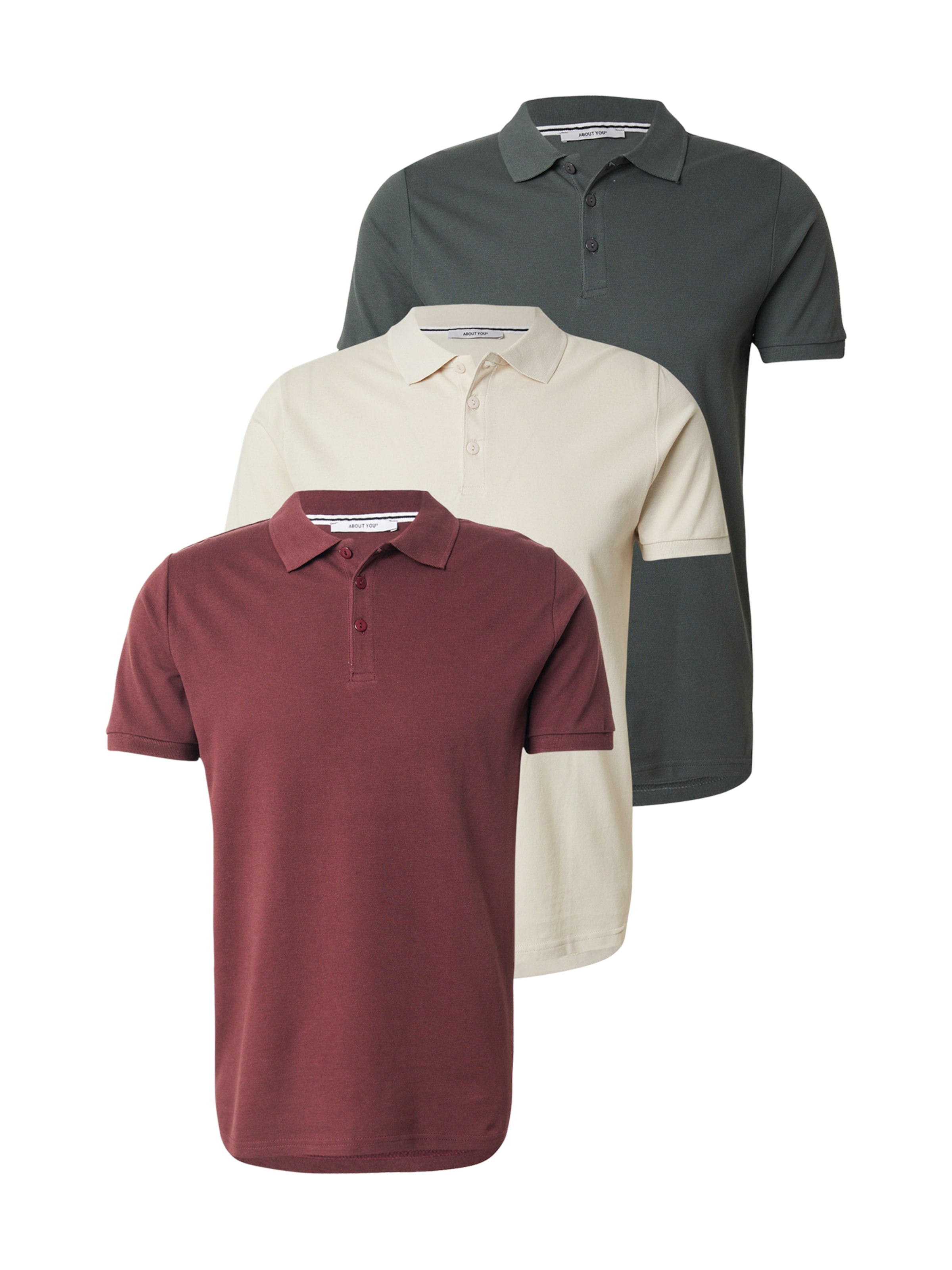 ABOUT YOU Μπλουζάκι 'Robin' σε μπεζ: μπροστά