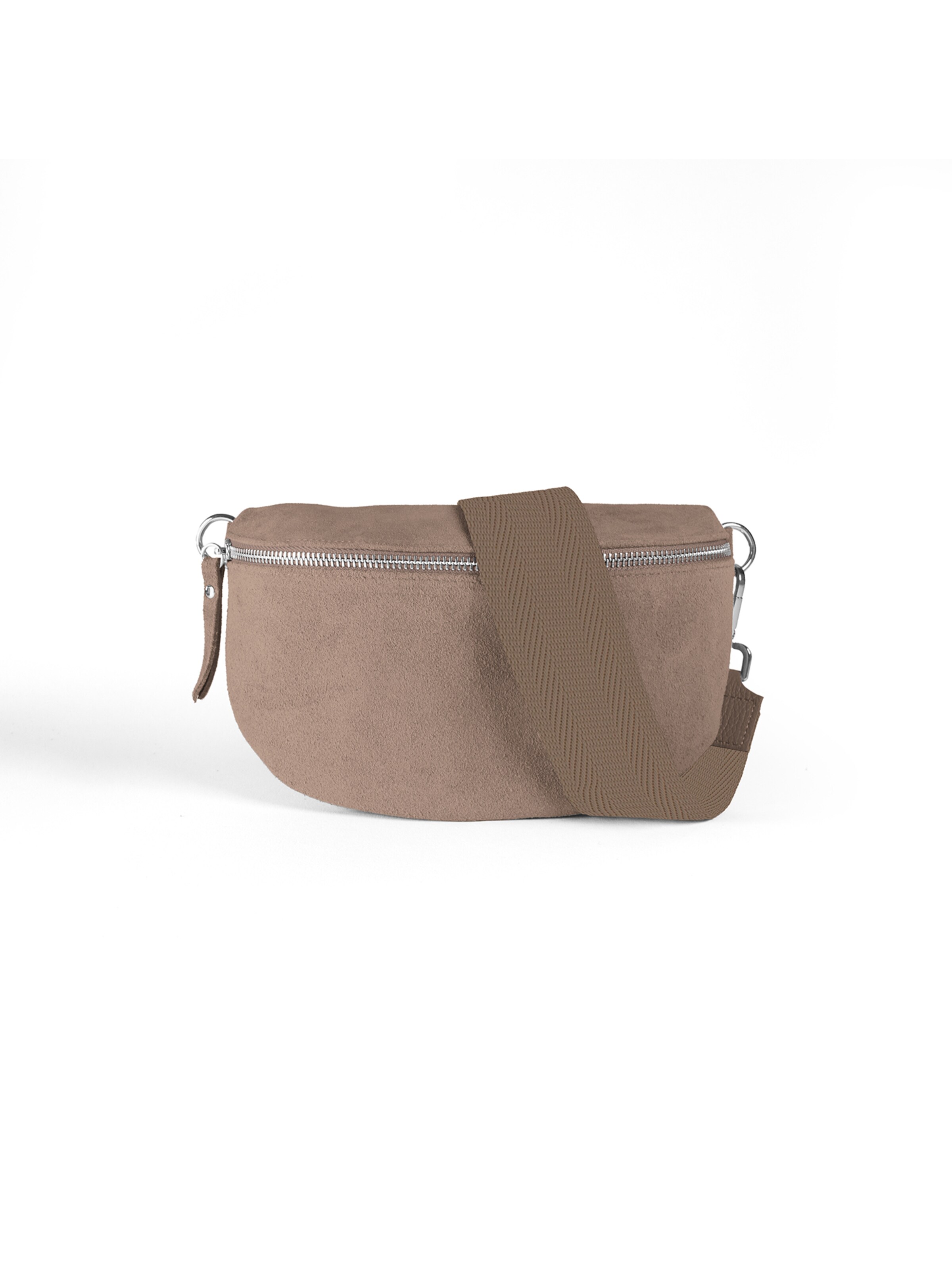lePelou Fanny Pack 'ARIA medium' in Grey: front