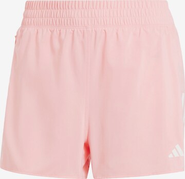 Pantaloni sport 'Own the Run' de la ADIDAS PERFORMANCE pe roz: față