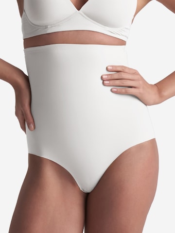 Bye Bra - Braga moldeadora 'Sculpting High Waist Brief' en blanco: frente