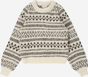 Vero Moda Girl Sweater 'KAIRA' in Beige: front
