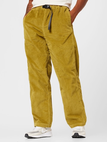 Levi's Skateboarding Loose fit Pants 'Skate Quick Release Pant' in Yellow: front