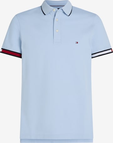 TOMMY HILFIGER Majica | modra barva: sprednja stran