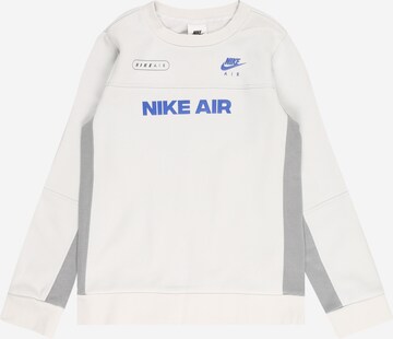 Nike Sportswear Sweatshirt in Grijs: voorkant