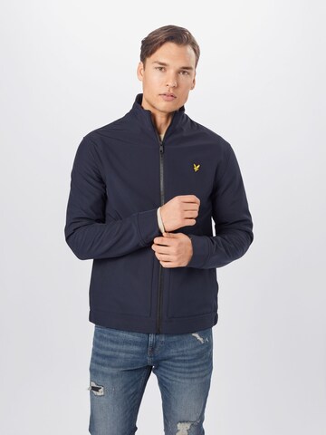 Veste mi-saison Lyle & Scott en bleu : devant