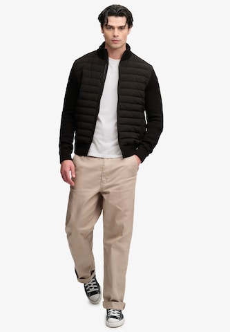 Geacă de primăvară-toamnă de la Superdry & Co pe negru