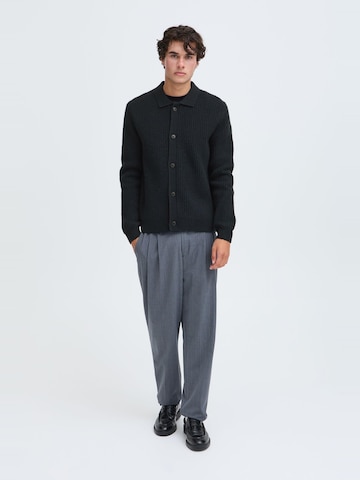 Casual Friday Strickjacke 'CFAlek Knit' in Schwarz