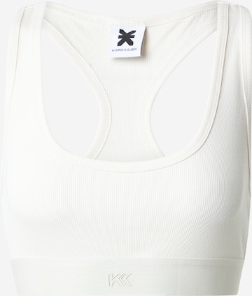 Karo Kauer Bustier Rintaliivi värissä valkoinen: etupuoli