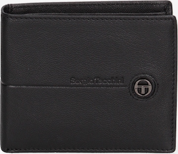 Porte-monnaies Sergio Tacchini en noir : devant