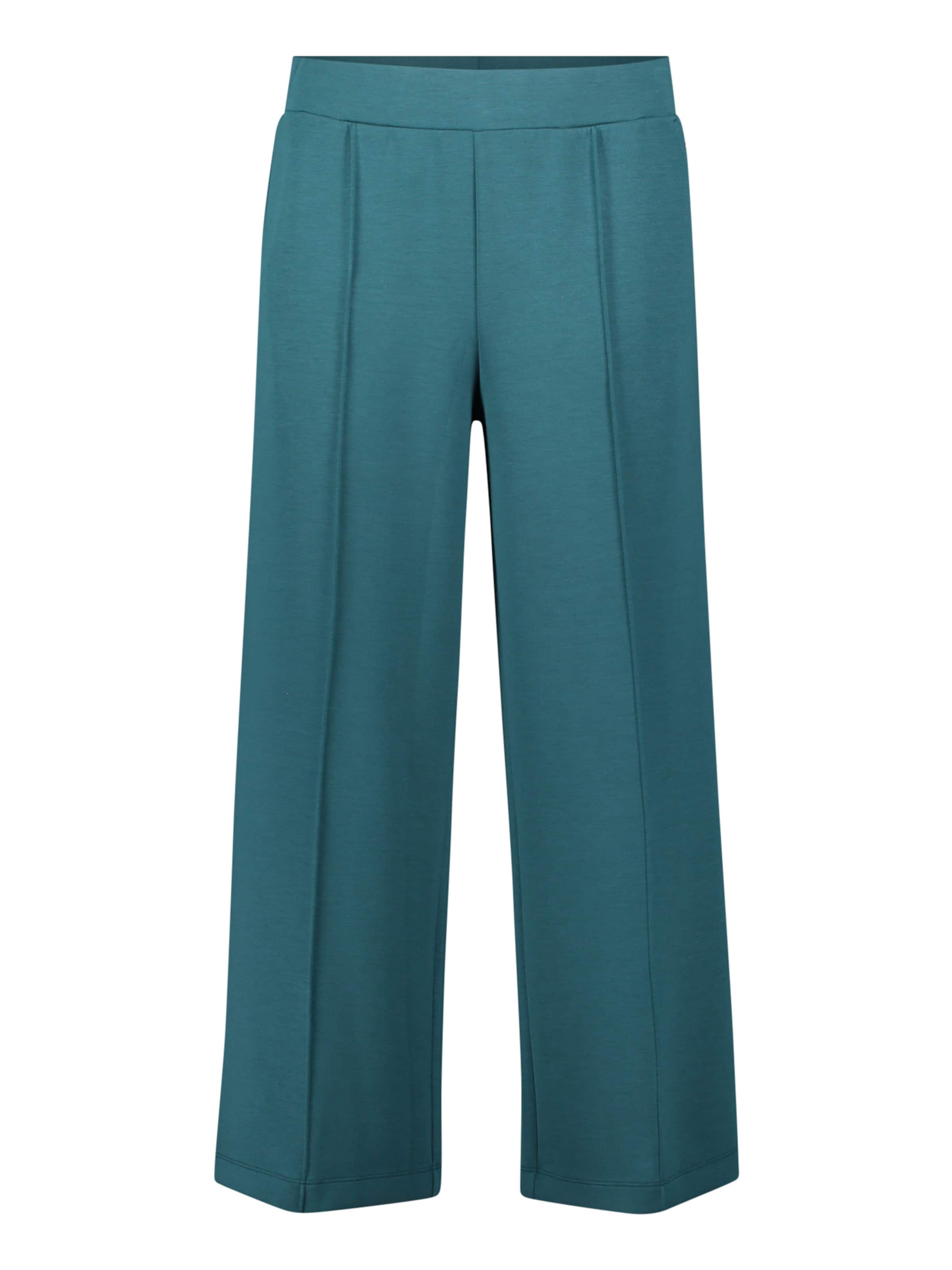 Betty & Co Slim fit Pants in Green: front