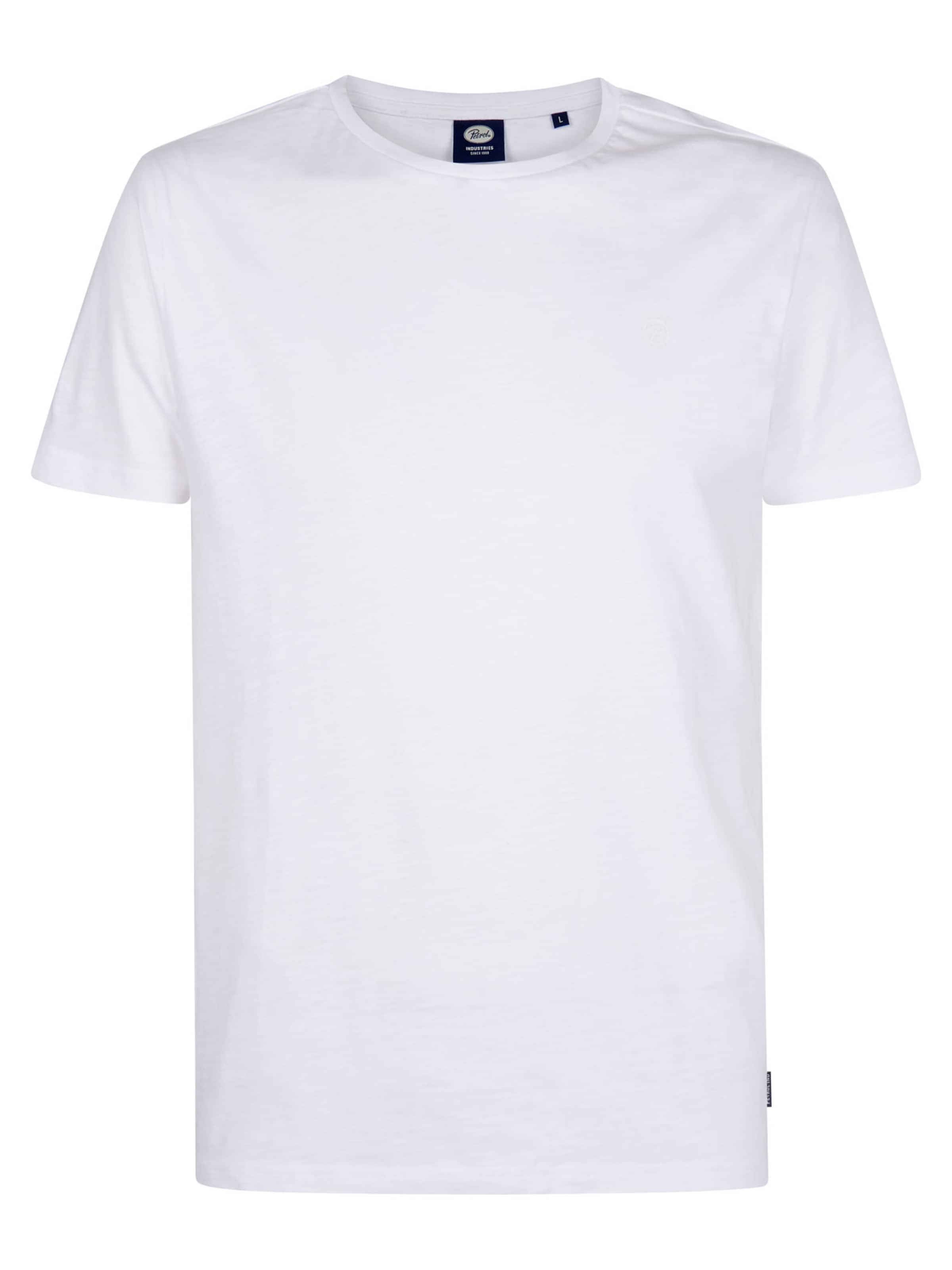 Petrol Industries Shirt 'EclipseLuna' in White: front