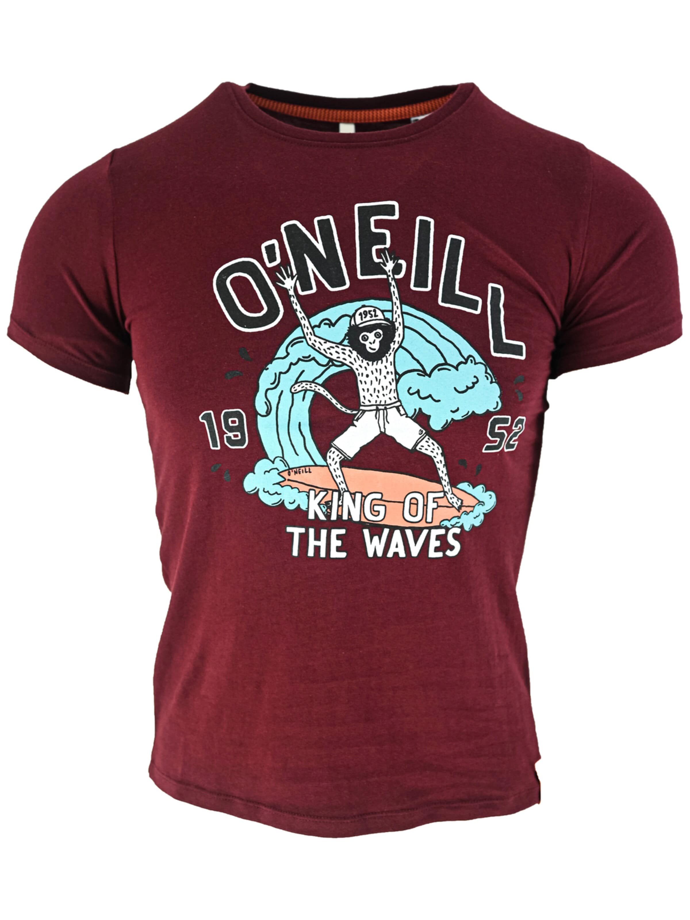 O'NEILL Shirt 'O'Neill LB King Of Waves SS'‌‌‌‌‌‌‌‌‌‌ in 116 in rot, Produktansicht
