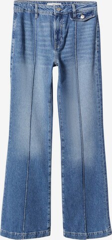 MANGO Wide leg Jeans 'Iera' in Blauw: voorkant