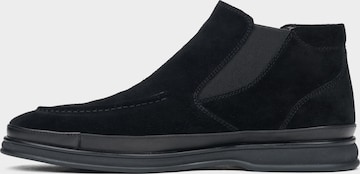 Estro Chelsea Boots '552-4' in Schwarz: Vorderseite