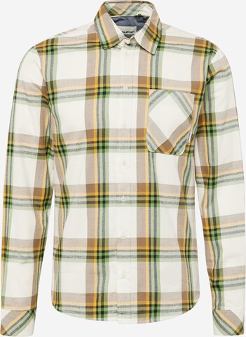 Regular fit Camicia di BLEND in verde: frontale