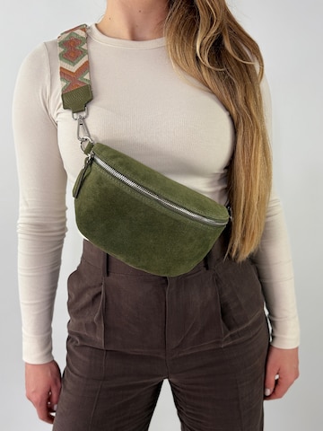 lePelou Gürteltasche 'ONDA medium'‌‌‌‌ in Grün