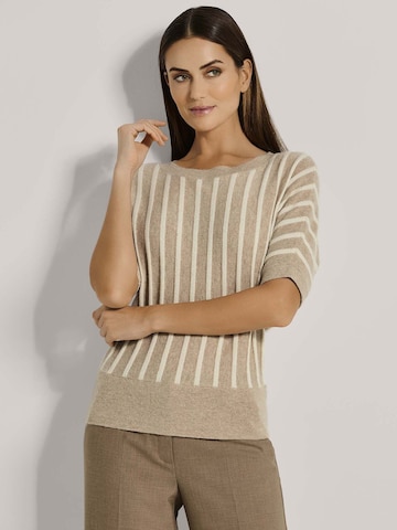 MADELEINE Pullover in Beige: Vorderseite
