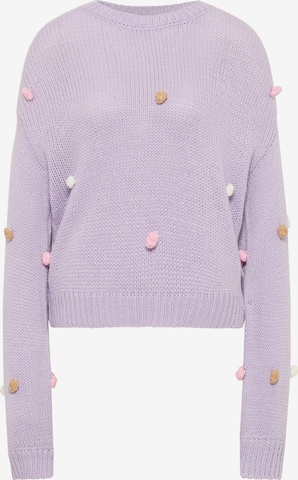 Pull-over 'Nolie' MYMO en violet : devant