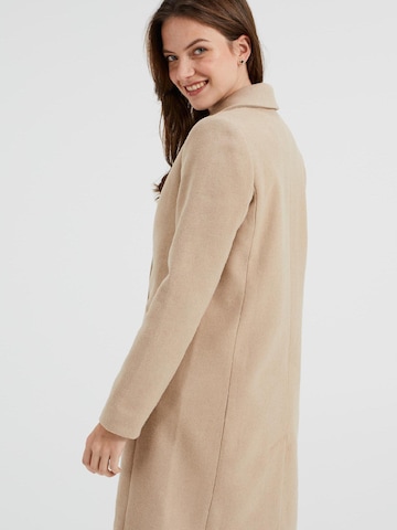 WE Fashion Between-Seasons Coat in Beige