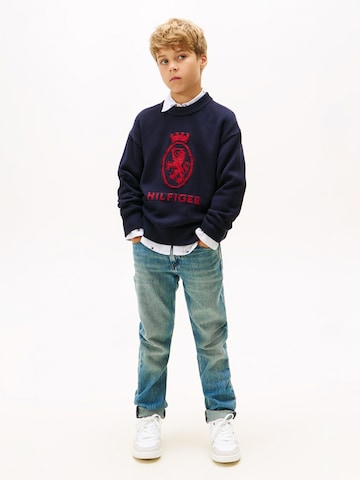 TOMMY HILFIGER Pulóver - kék