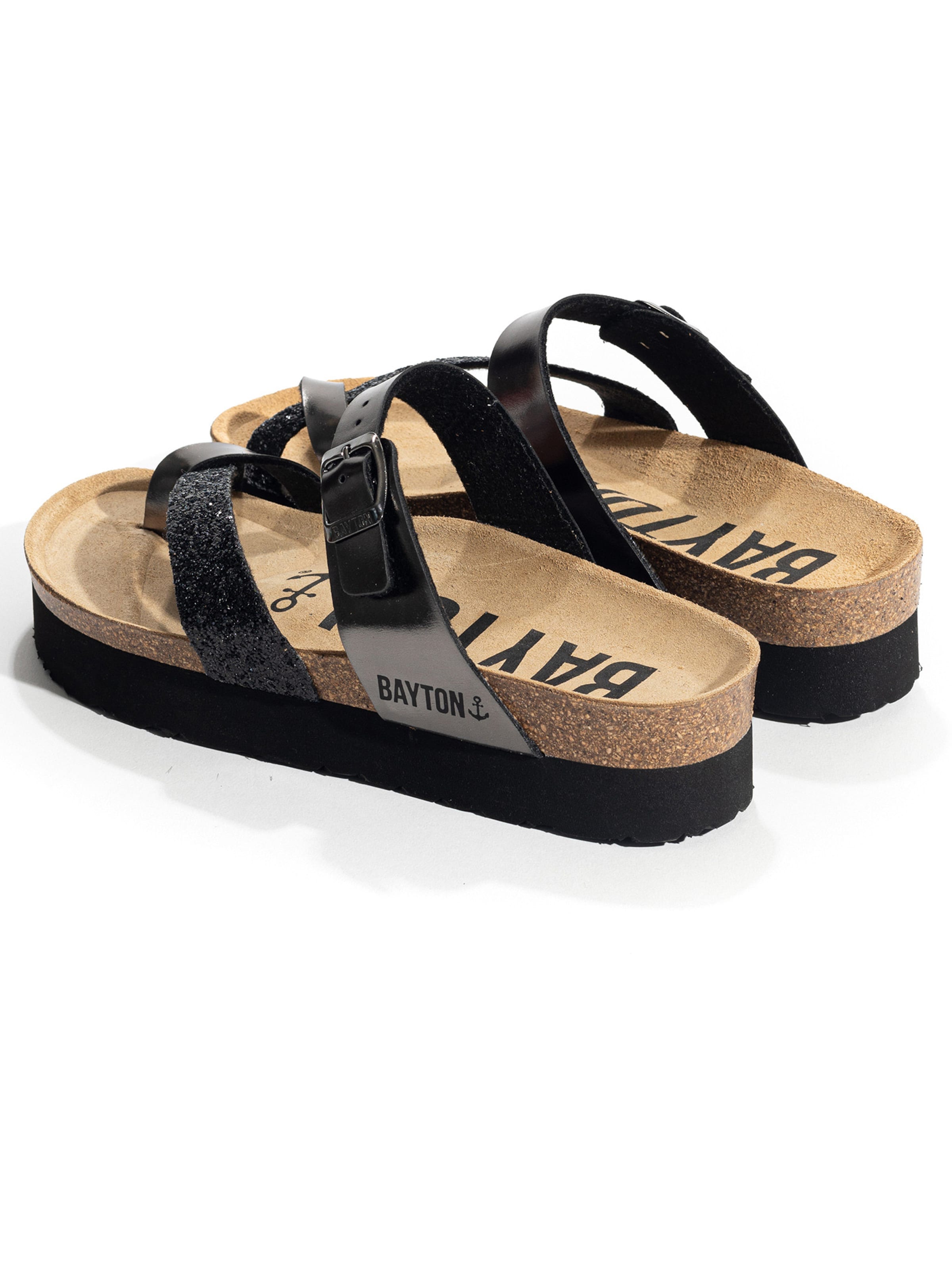 Bayton - Zapatos abiertos 'ANDROMAC' en negro