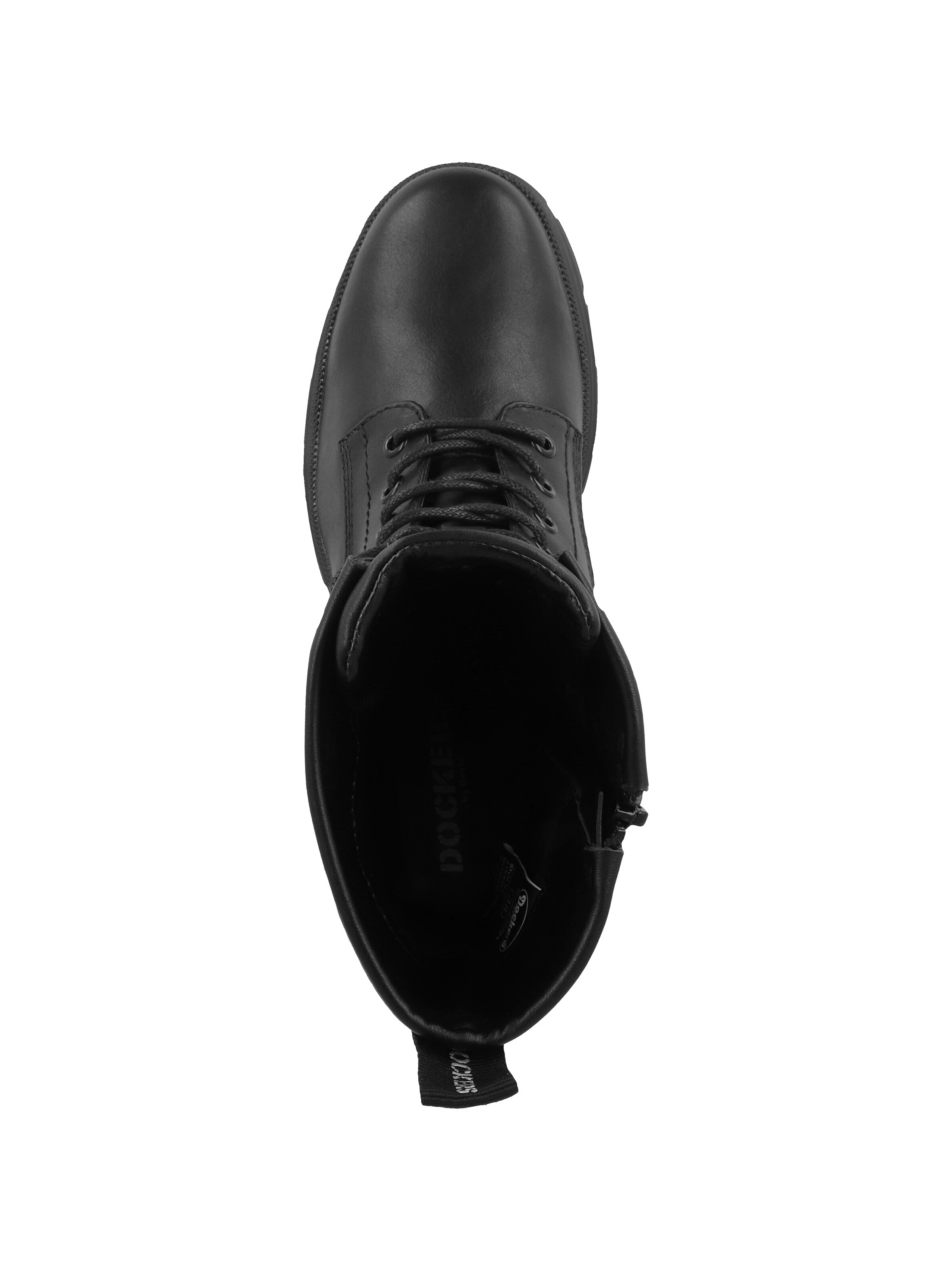 Dockers by Gerli Schnürstiefelette in Schwarz