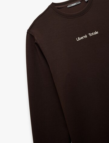 Koton Sweatshirt in Braun