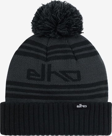 Bonnet elho en noir : devant