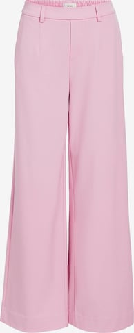 OBJECT Wide leg Pants 'LISA' in Pink: front