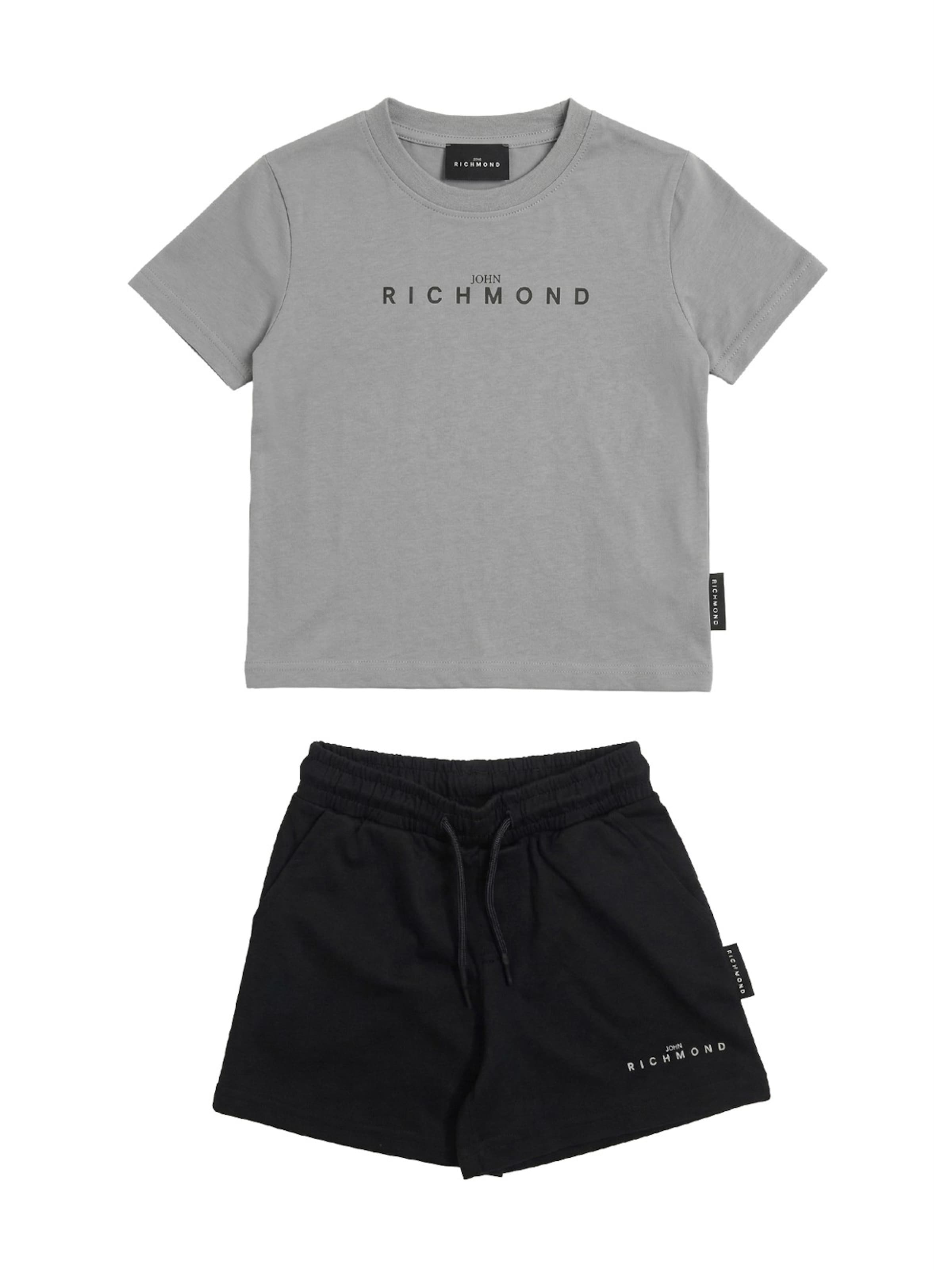 Set di John Richmond in grigio: frontale