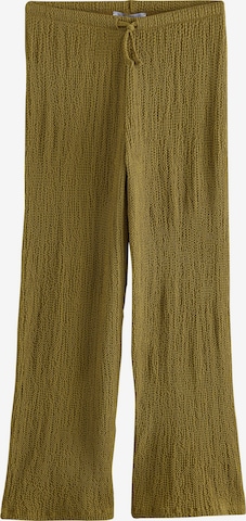 Wide Leg Pantalon Next en vert : devant