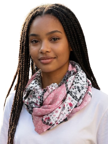 Écharpe tube 'Streublümchen' Kumixi en rose