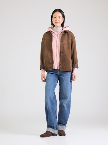 Pepe Jeans - Sudadera con cremallera en rosa