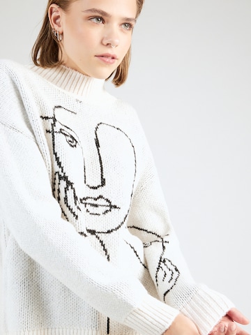 ONLY Sweater 'Viso' in Beige