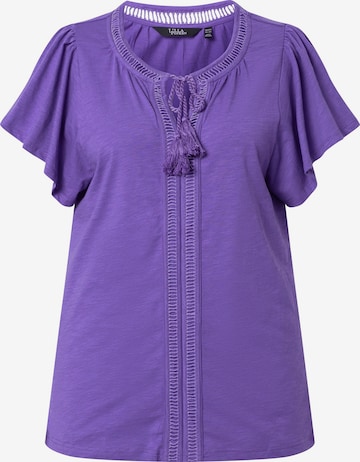 Ulla Popken Shirt in Purple: front