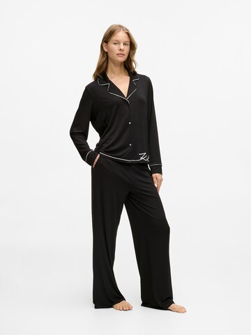 Karl Lagerfeld Pižama | črna barva