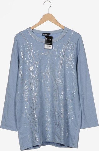 Ulla Popken Sweatshirt & Zip-Up Hoodie in XL in Blue: front