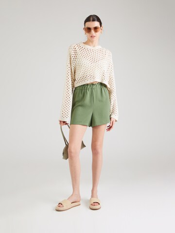 Regular Pantalon 'Janine' ABOUT YOU en vert