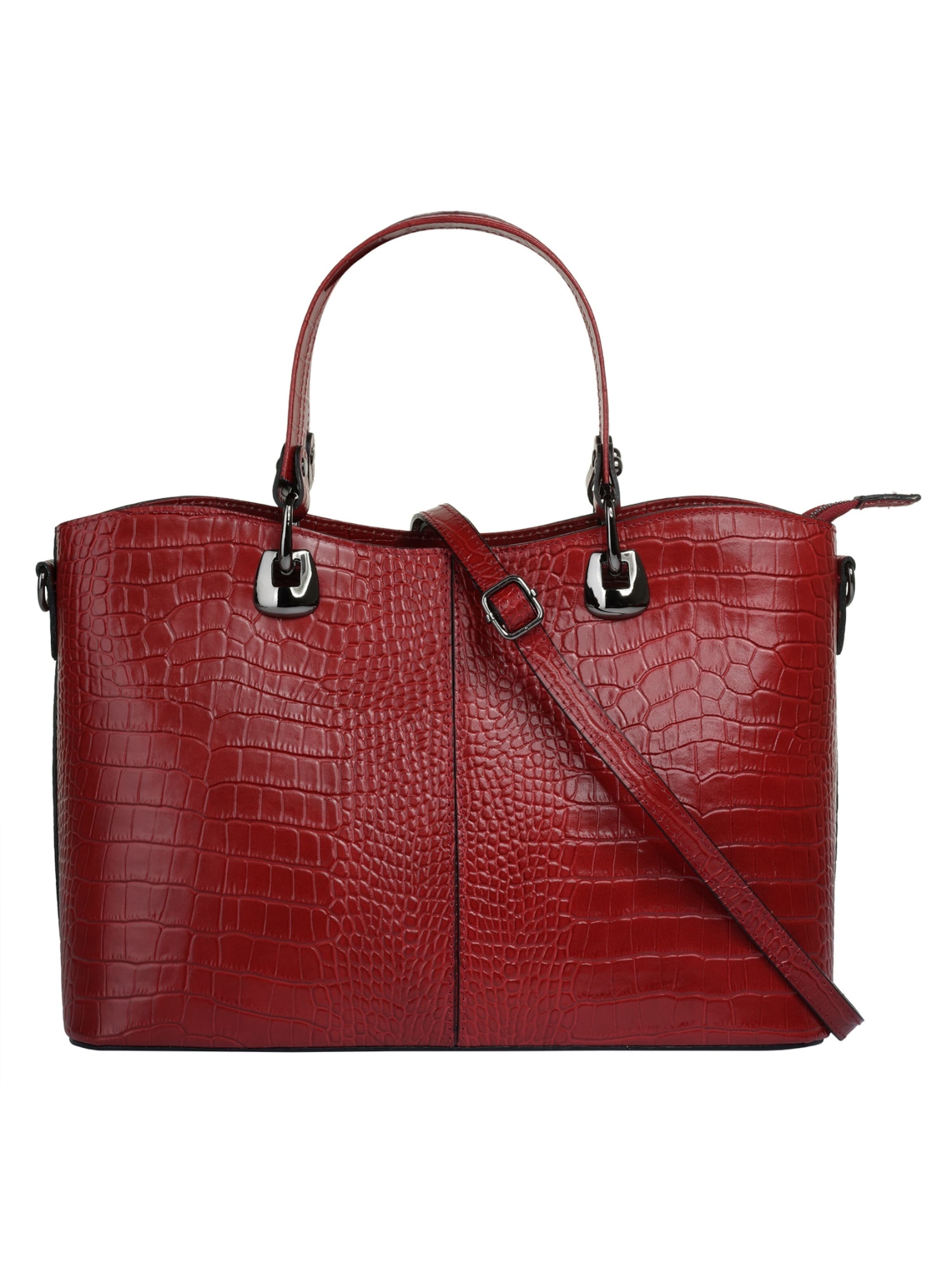 Cluty Handbag in Red: front
